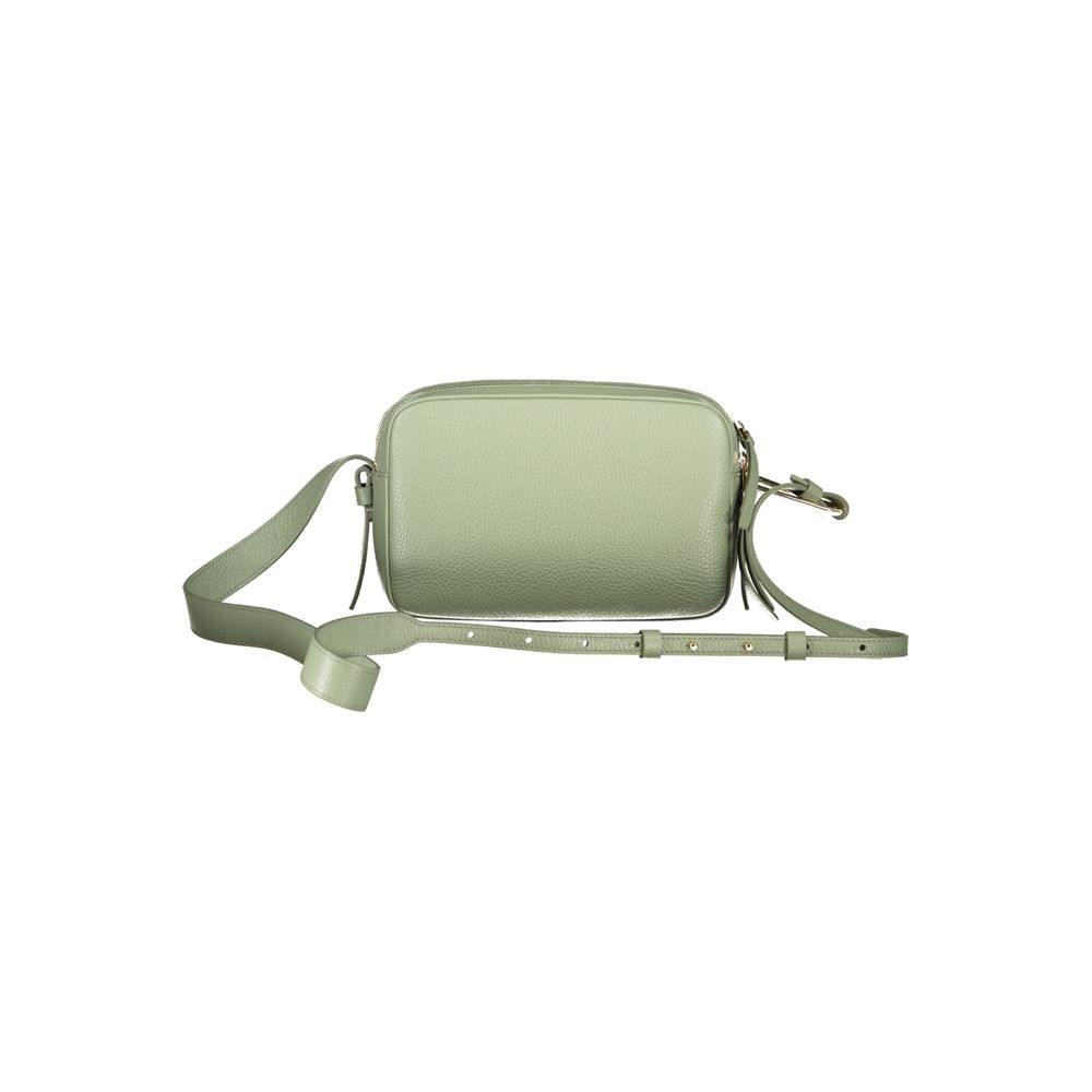 Coccinelle Green Leather Malory Small Crossbody Handbag