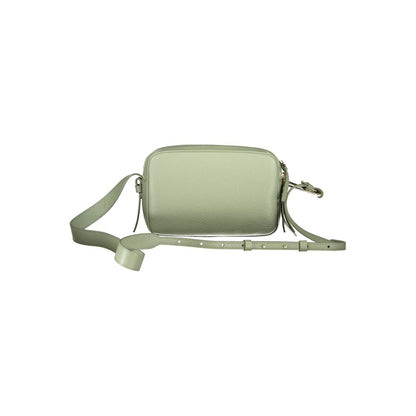 Coccinelle Green Leather Malory Small Crossbody Handbag