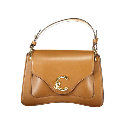 Coccinelle Brown Leather C-Me Calf Cocker Small Handbag