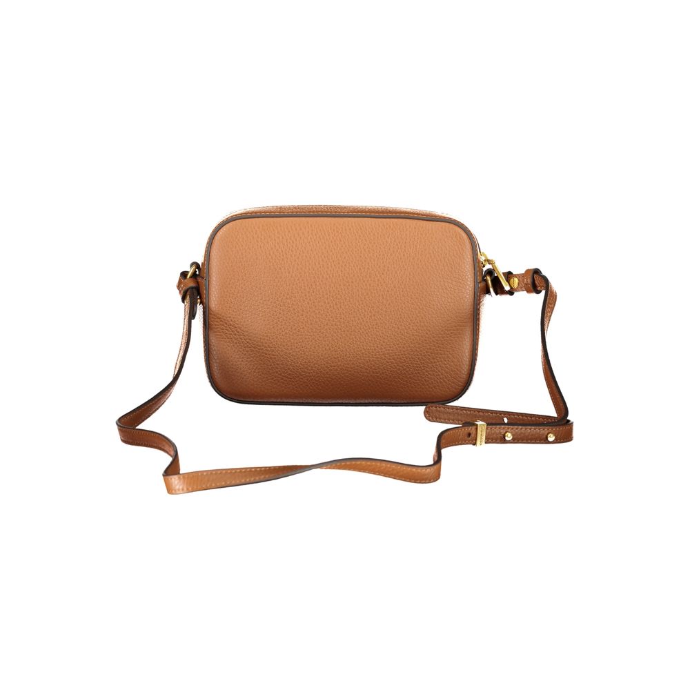 Coccinelle Brown Leather Beat Soft Crossbody Handbag