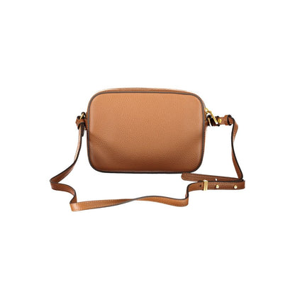 Coccinelle Brown Leather Beat Soft Crossbody Handbag