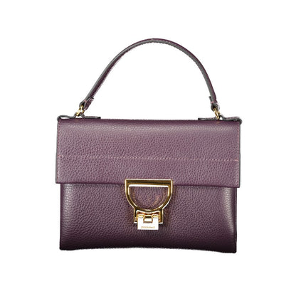 Coccinelle Purple Leather Arlettis Mini Crossbody Handbag