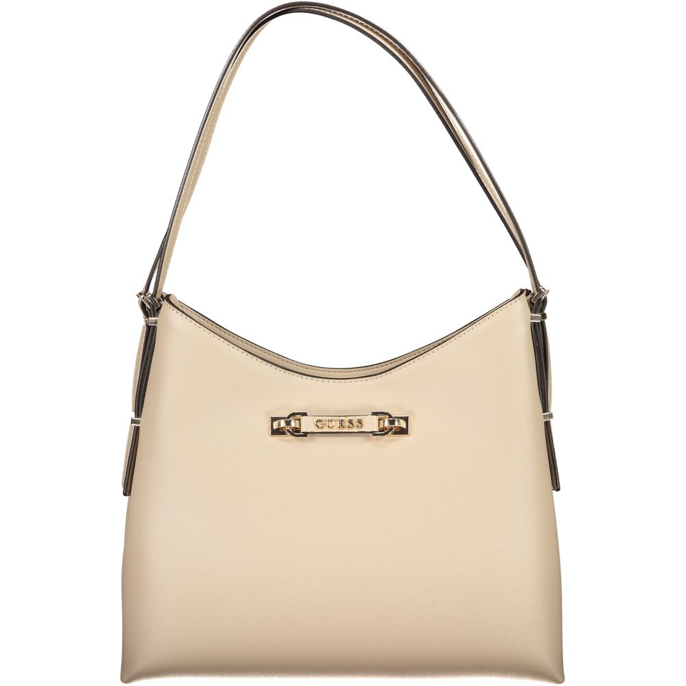 Guess Jeans Beige Polyethylene Handbag