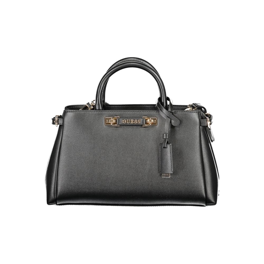 Guess Jeans Black Polyethylene Handbag