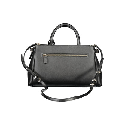 Guess Jeans Black Polyethylene Handbag