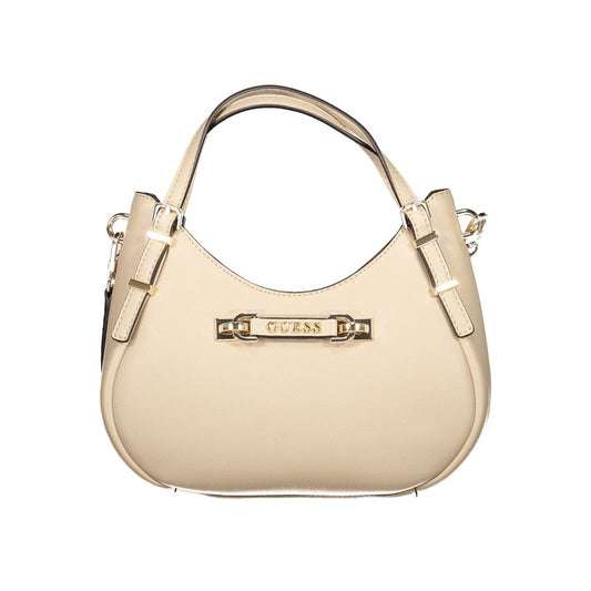 Guess Jeans Beige Polyethylene Handbag