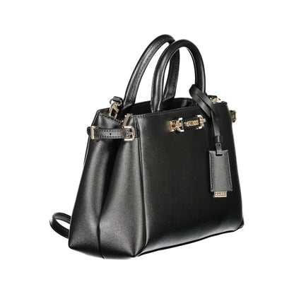 Guess Jeans Black Polyethylene Handbag