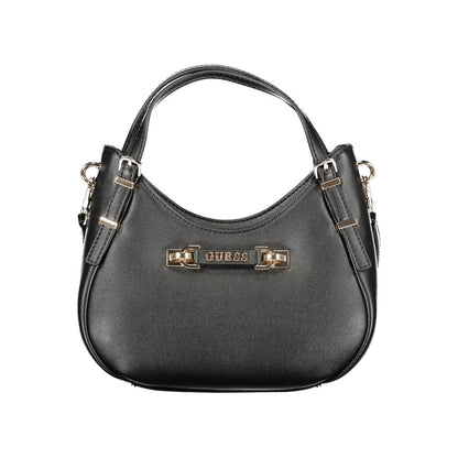 Guess Jeans Black Polyethylene Handbag