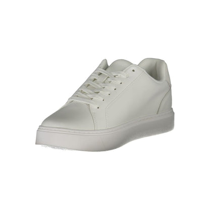 Calvin Klein White Polyester Sneaker