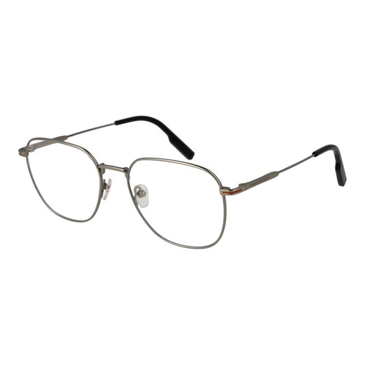 Ermenegildo Zegna Silver Men Optical Frames