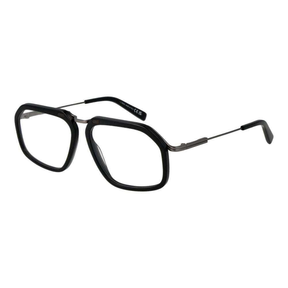 Ermenegildo Zegna Black Men Optical Frames