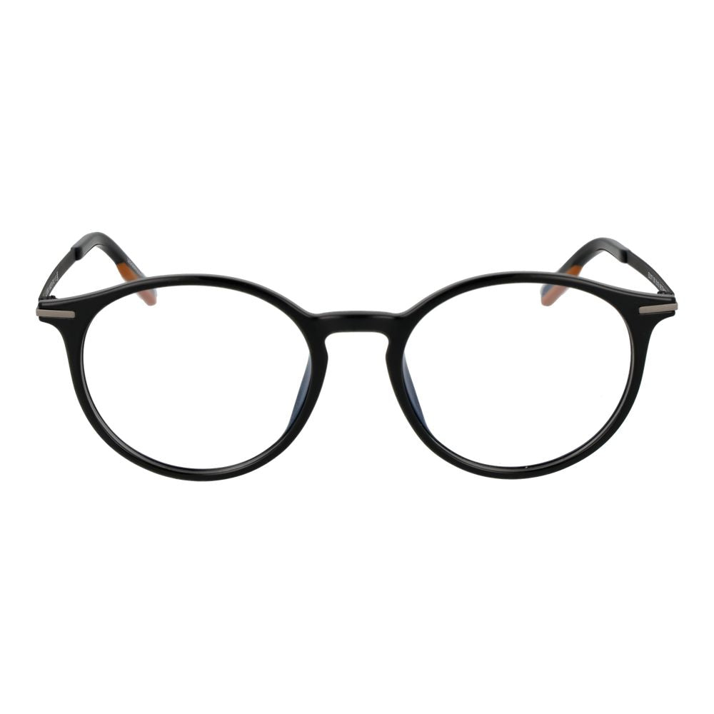 Ermenegildo Zegna Black Unisex Optical Frames