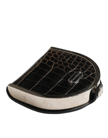 Dolce & Gabbana Exotic Leather Wallet - Black
