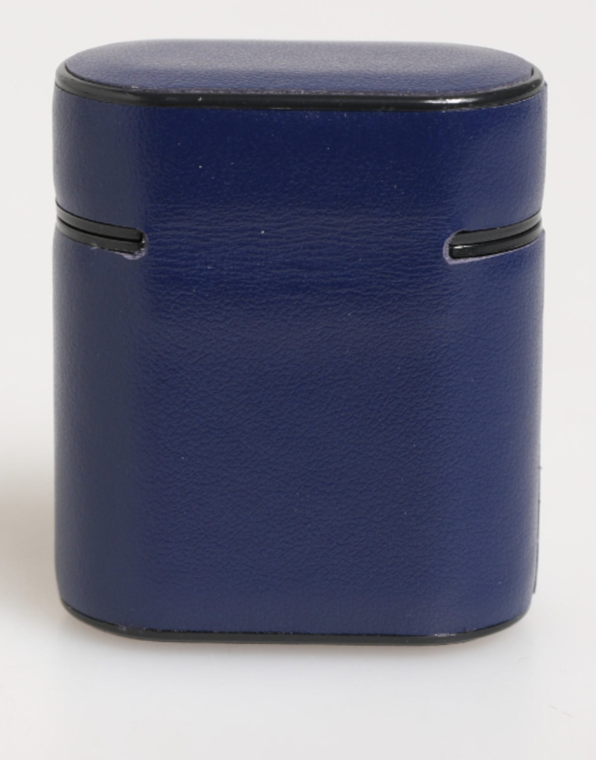 Dolce & Gabbana Calfskin Leather Earbuds Carrying Case - Blue Print