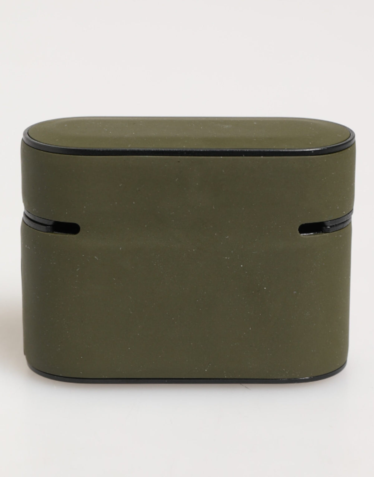 Dolce & Gabbana TU Polycarbonate PVC Polyurethane & Rubber Earbuds Carrying Case - Military Green Yellow