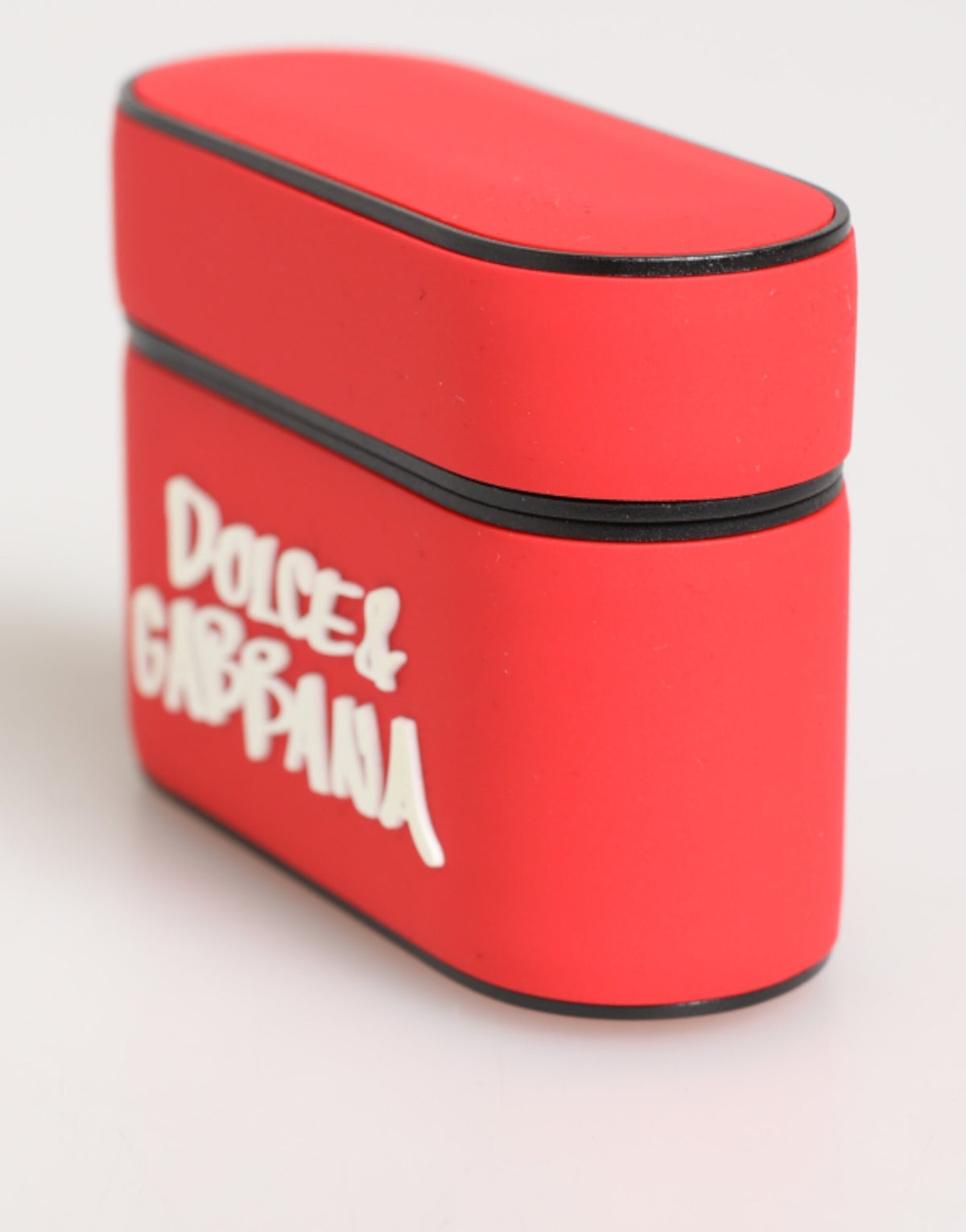 Dolce & Gabbana TU Polycarbonate & PVC Earbuds Carrying Case - Red