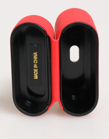 Dolce & Gabbana TU Polycarbonate & PVC Earbuds Carrying Case - Red