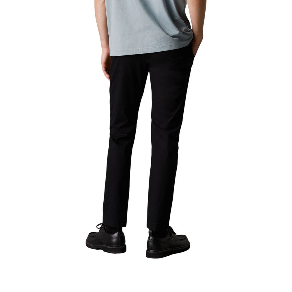 Calvin Klein Jeans Black Recycled Cotton Pant