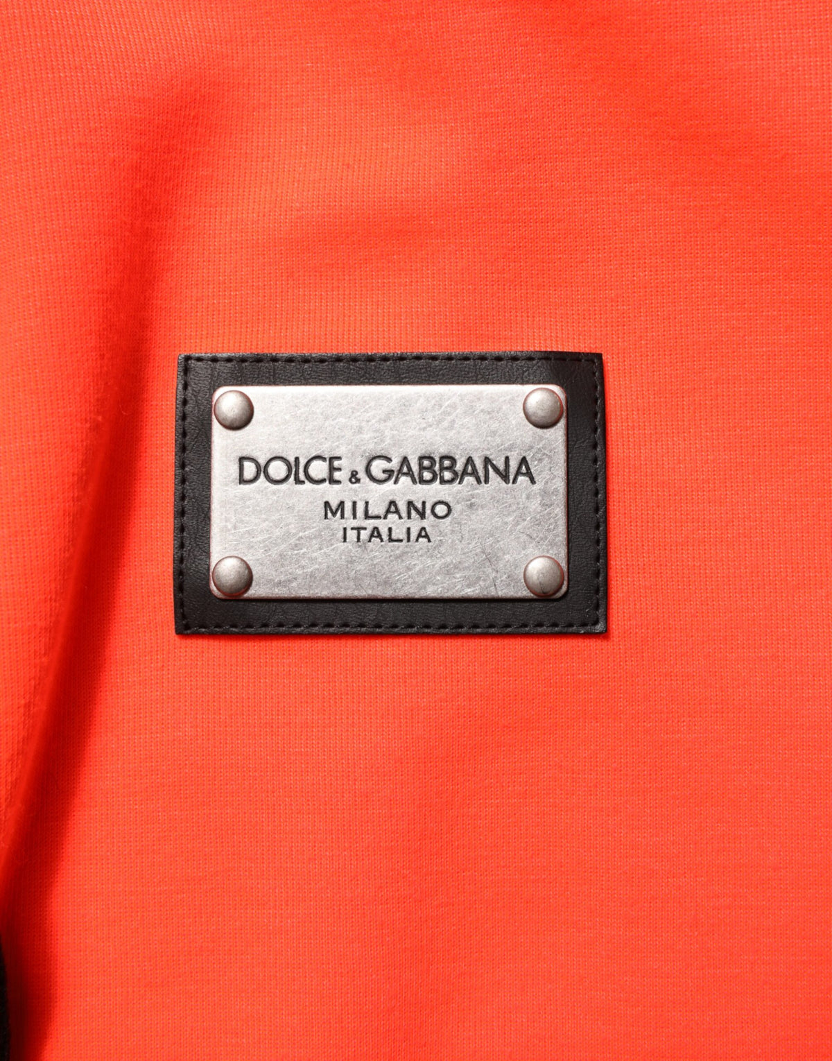 Dolce & Gabbana Men's Polyester Sweatshirt Hoodie - Red