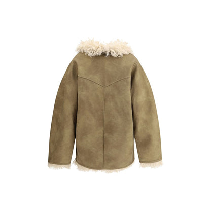 Marant Etoile Clea Shearling-effect faux fur Coat
