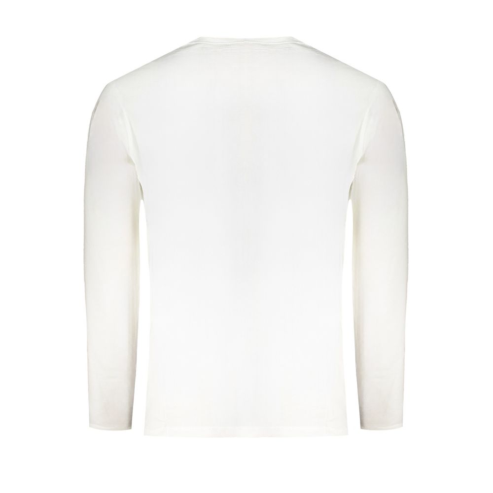 T-Shirt by Pepe Jeans for men in cotton white, signature & print features an on trend silhouette, perfectly showcasing a on trend and for an elevated aesthetic.