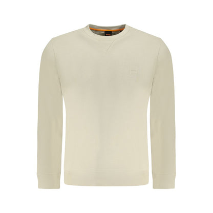 Hugo Boss Beige Cotton Sweater