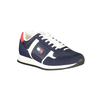Tommy Hilfiger Blue Polyester Sneaker