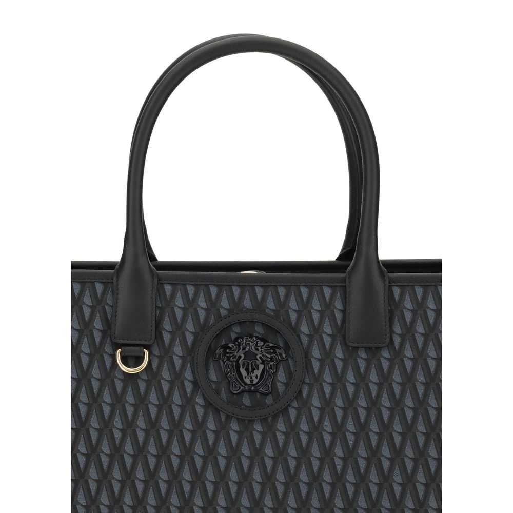 Versace La Medusa Tote Bag Black