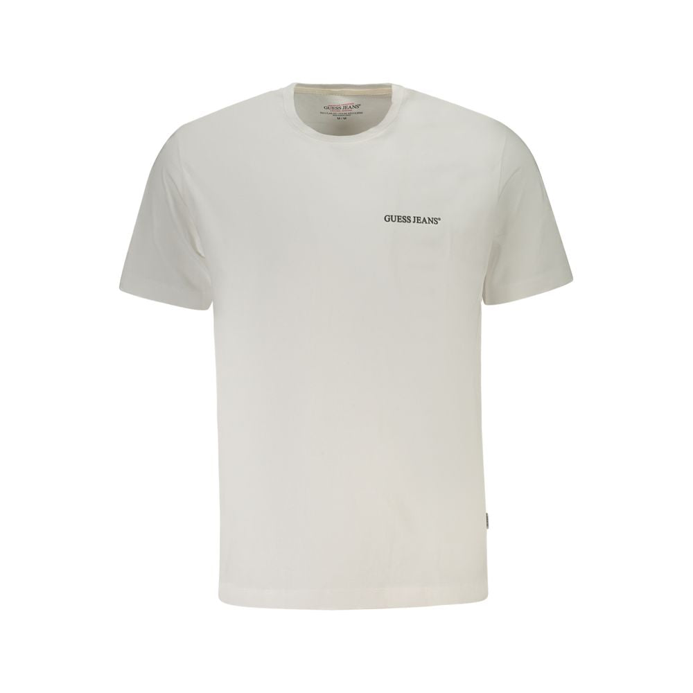 Guess Jeans White Cotton T-Shirt