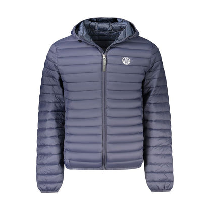 North Sails Blue Polyester Men Jacket