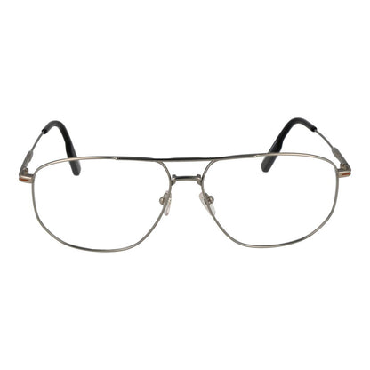 Ermenegildo Zegna Silver Men Optical Frames