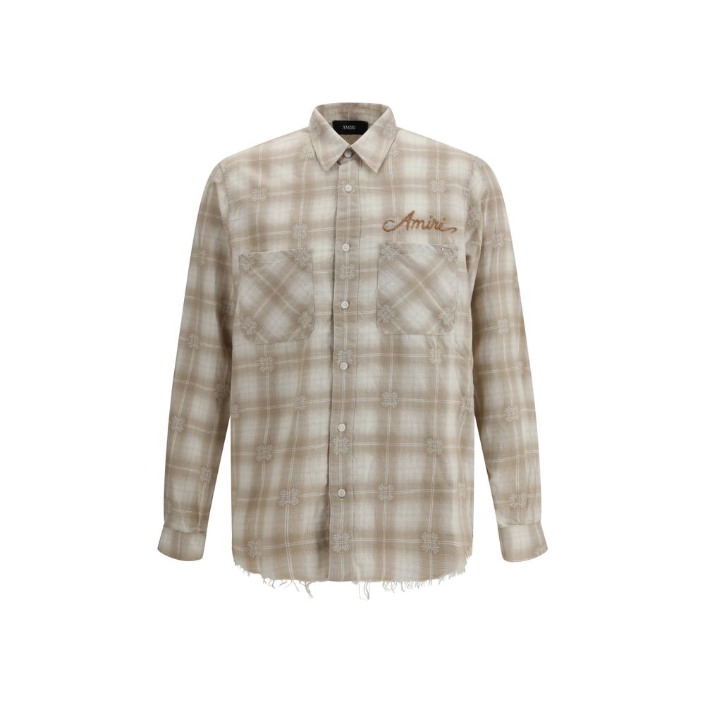Amiri Plaid flannel Shirt