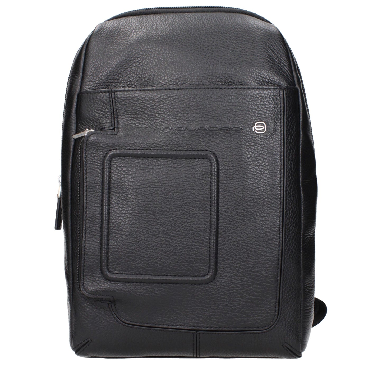 Piquadro Black Leather Crossbody Bags