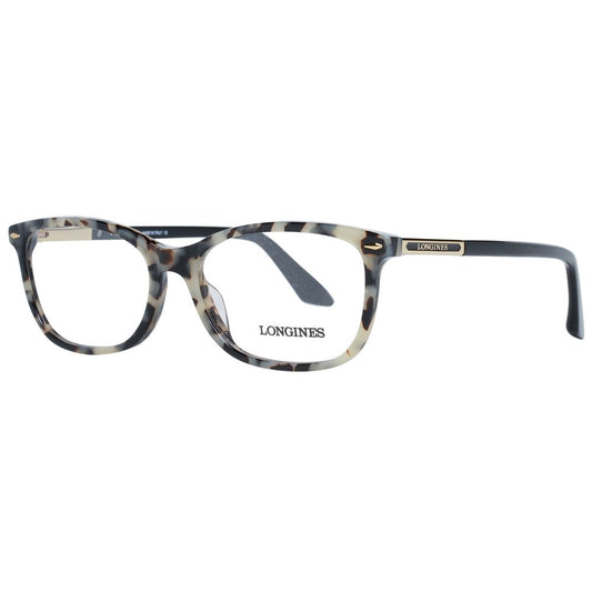 Eyeglasses Frames by Longines for women in multicolor showcases a refined full-frame frame design with a refined multicolor coloured frame finish for a refined and sophisticated look.