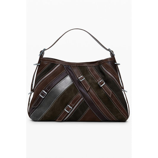 Desigual Brown Polyethylene Handbag