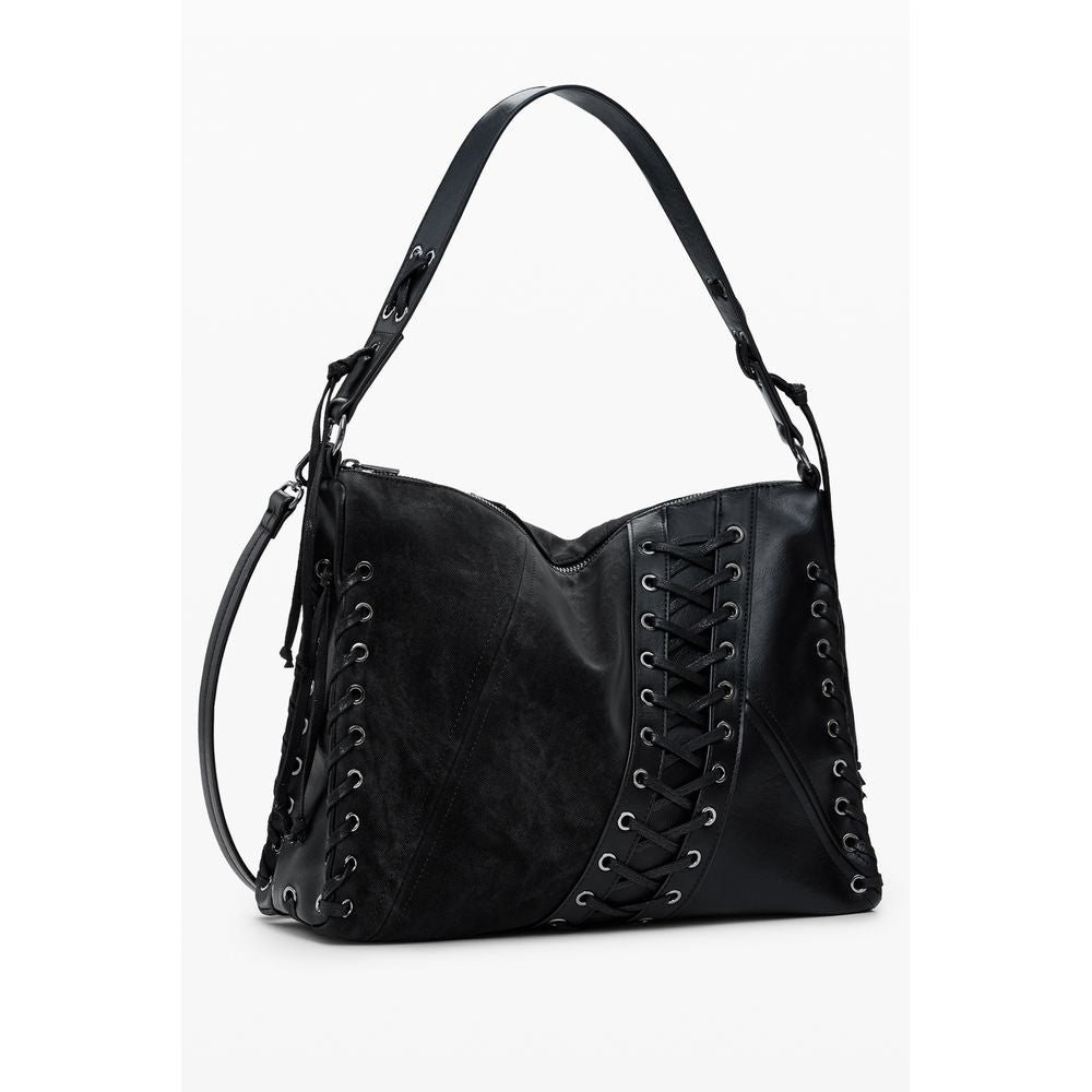 Desigual Black Polyethylene Handbag