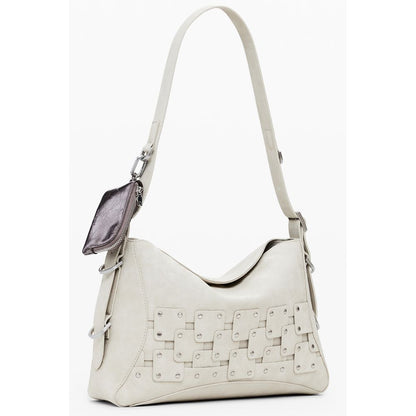 Desigual Beige Polyethylene Handbag