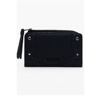 Desigual Black Polyethylene Wallet
