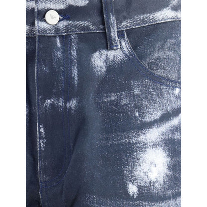 Emporio Armani Denim print Pants