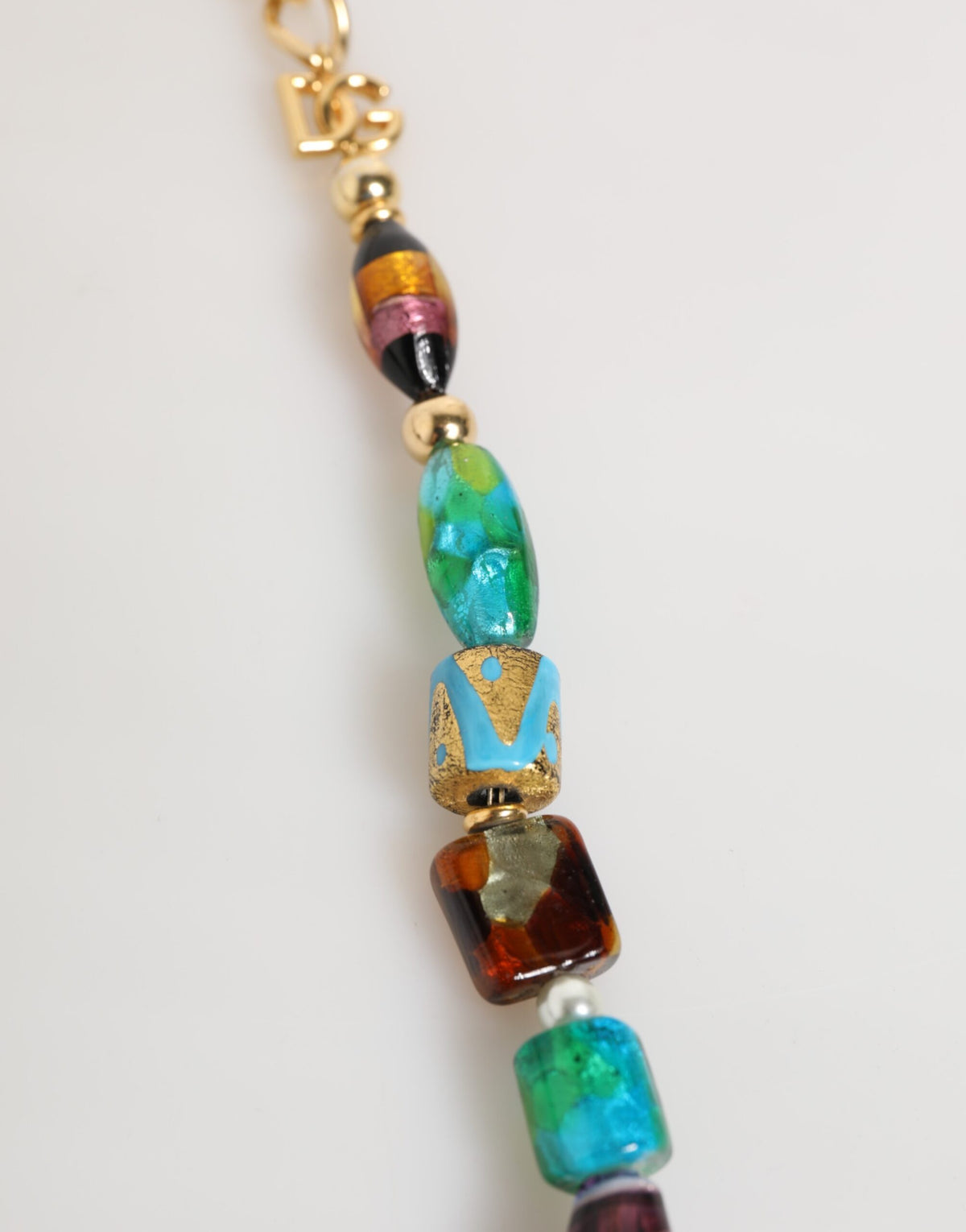Dolce & Gabbana Women's Brass Glass & Zamak Necklace - Multicolor