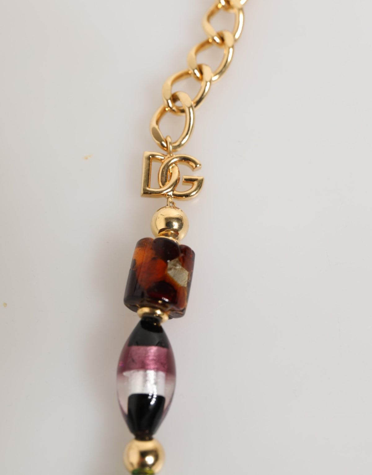 Dolce & Gabbana Women's Brass Glass & Zamak Necklace - Multicolor