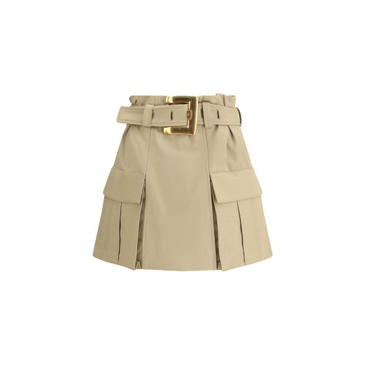 Balmain Cargo Miniskirt