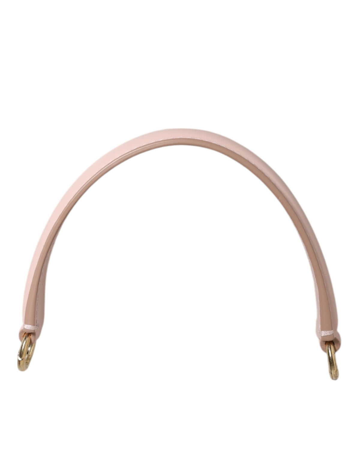 Dolce & Gabbana Leather Metal Shoulder Strap - Gold Pink