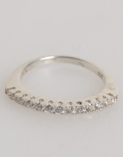 Nialaya Women's Crystal Cubic Zirconia & Sterling Silver Ring - Silver