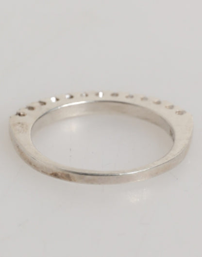 Nialaya Women's Crystal Cubic Zirconia & Sterling Silver Ring - Silver