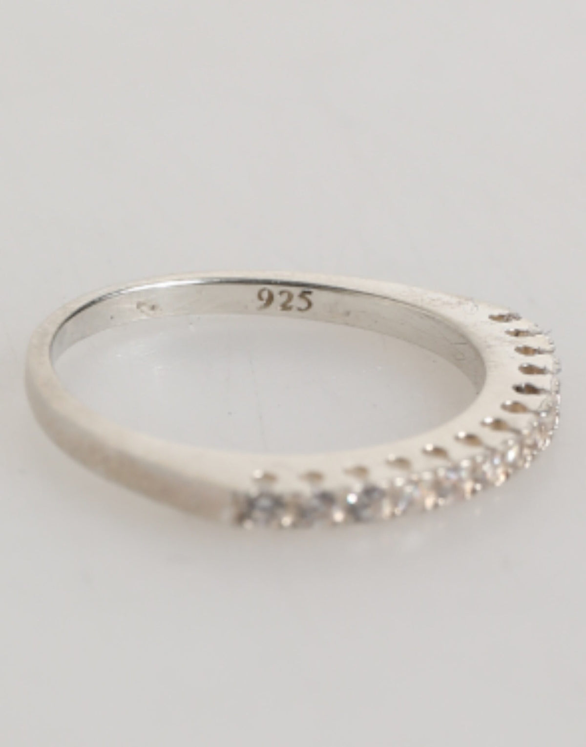 Nialaya Women's Crystal Cubic Zirconia & Sterling Silver Ring - Silver