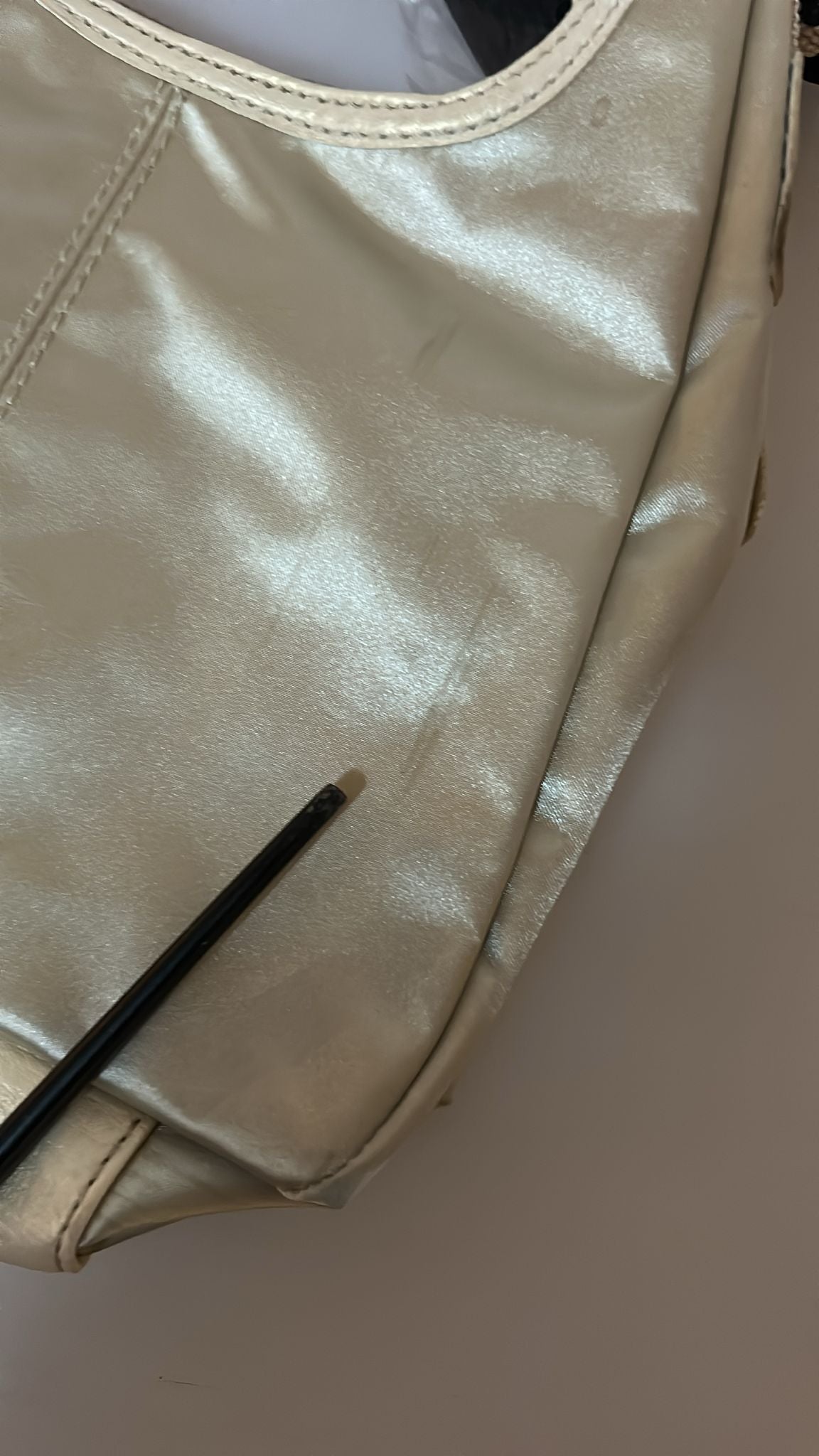 Wayfarer White Shoulder Crossbody Sling Fabric Purse