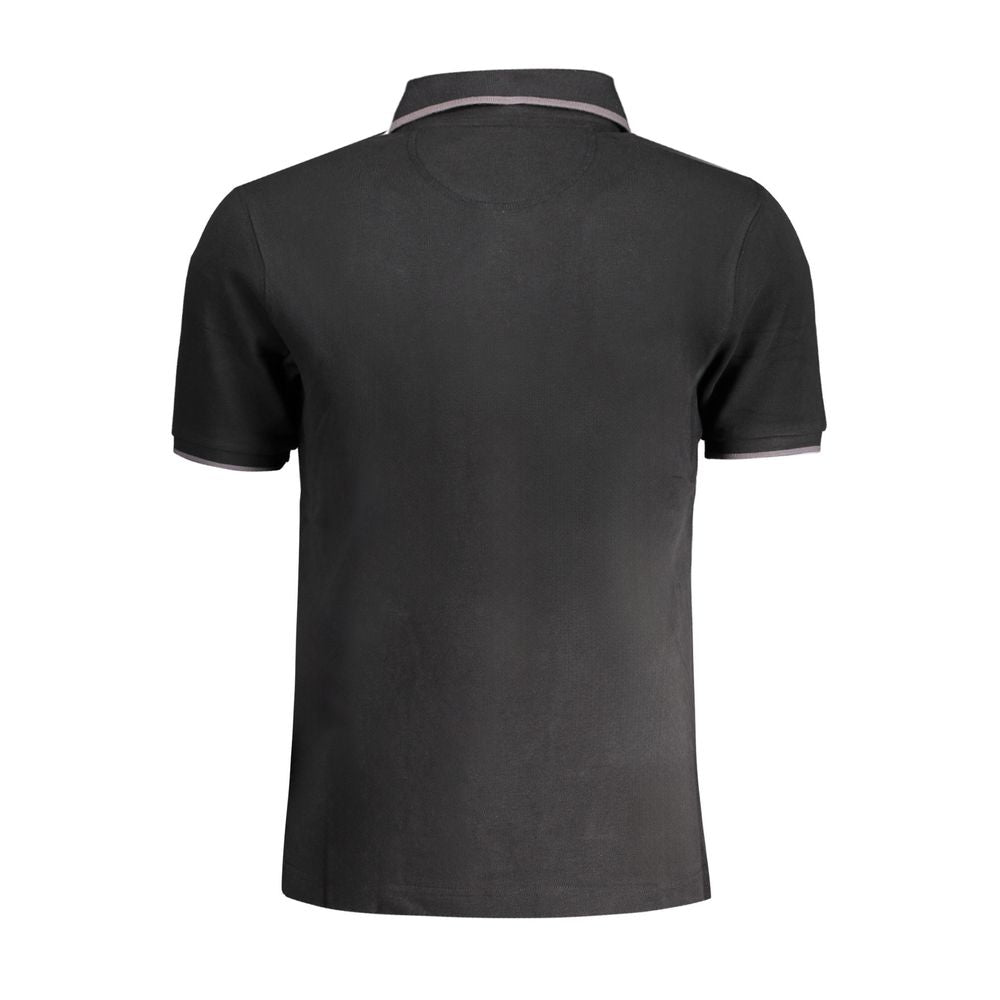 Polo Shirt by La Martina for men in cotton black showcases a enviable silhouette, featuring a refined and for a enviable finish.