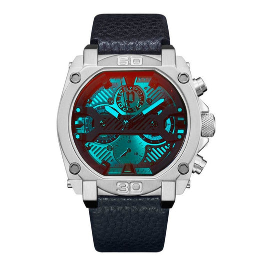 Police PEWJF2226802 Blue Leather Men's Watch