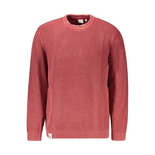 Pepe Jeans Red Cotton Sweater